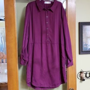 Brand New without tags deep purple dress